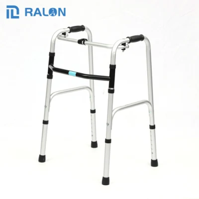 Алюминиевые медицинские ходунки для инвалидов, складные ходунки-роллаторы для пациентов