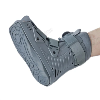 Физиотерапия, медицинский регулируемый ортопедический стабилизатор для ног при растяжении связок, воздушная камера, ходунки, бандаж, прогулочные ботинки при переломе лодыжки